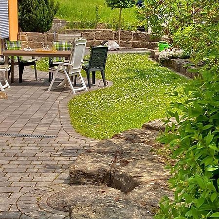 Ferienwohnung Gerne-Da Grossrinderfeld ภายนอก รูปภาพ