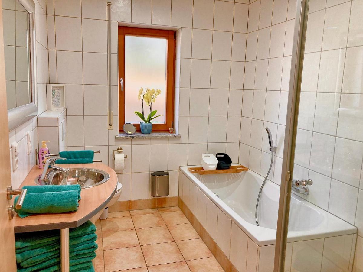Ferienwohnung Gerne-Da Grossrinderfeld ภายนอก รูปภาพ