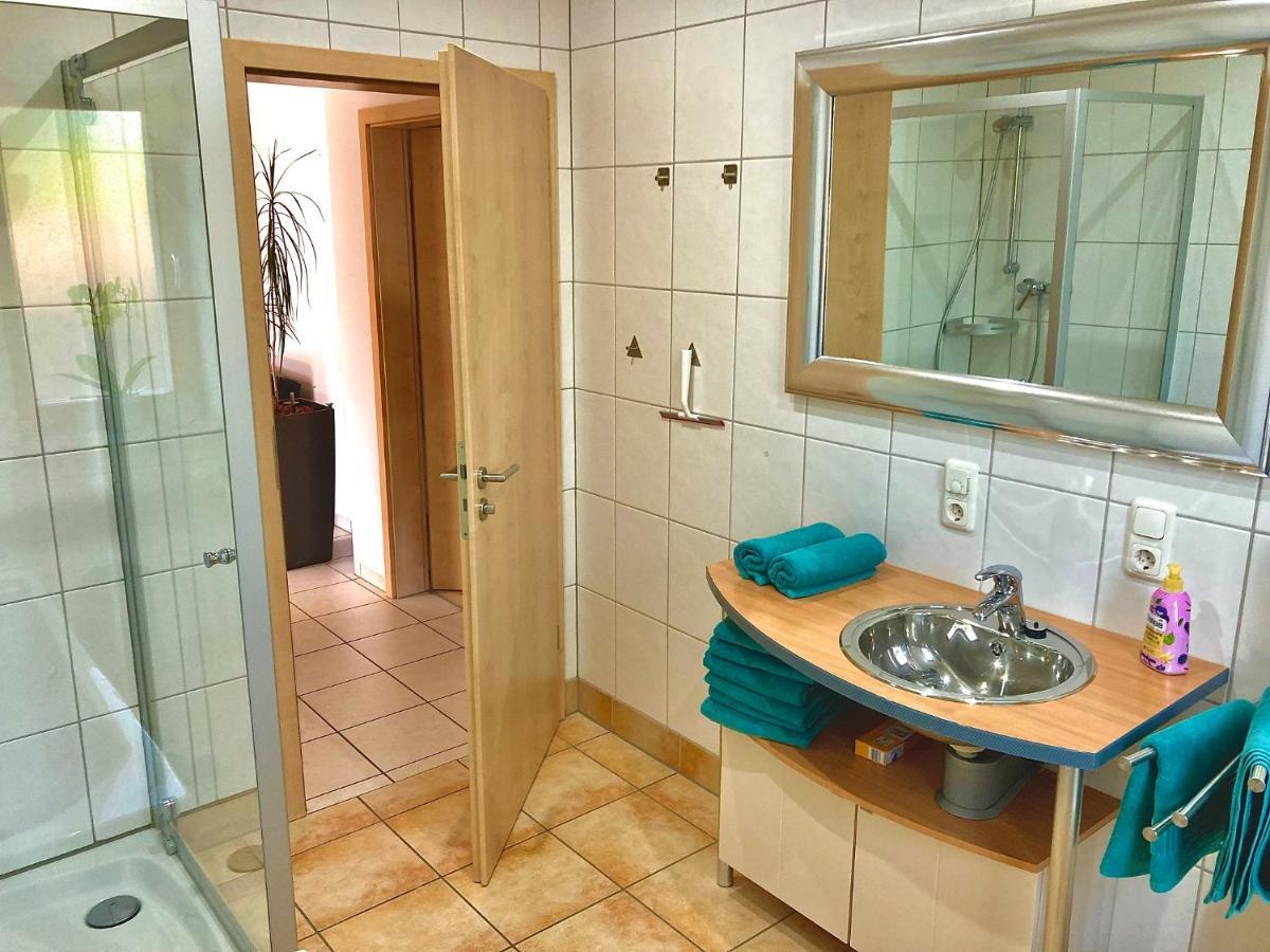 Ferienwohnung Gerne-Da Grossrinderfeld ภายนอก รูปภาพ
