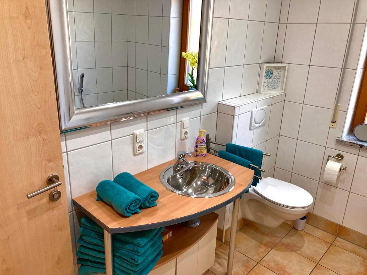 Ferienwohnung Gerne-Da Grossrinderfeld ภายนอก รูปภาพ