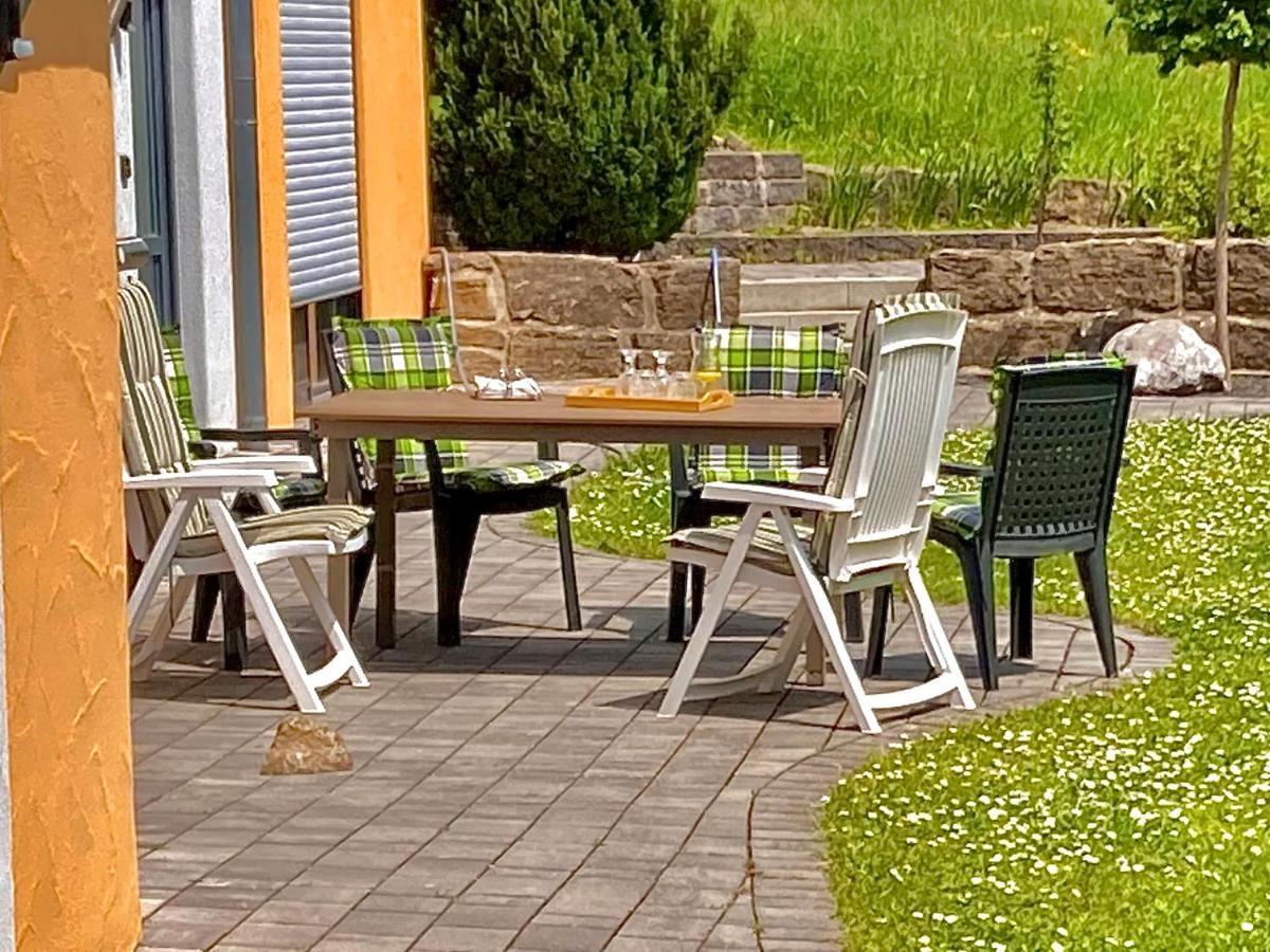 Ferienwohnung Gerne-Da Grossrinderfeld ภายนอก รูปภาพ