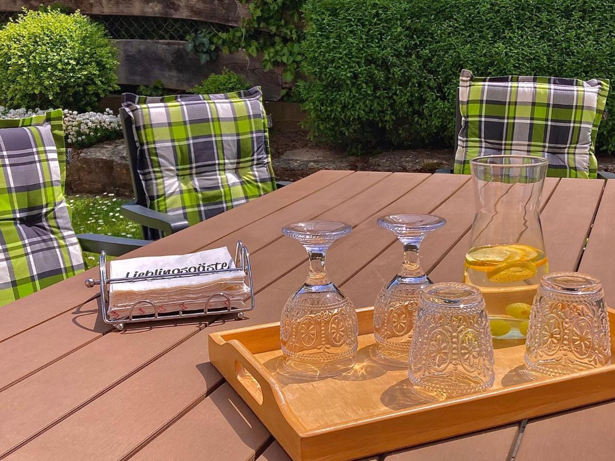 Ferienwohnung Gerne-Da Grossrinderfeld ภายนอก รูปภาพ